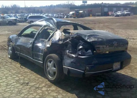 1999 Chevrolet Monte Carlo из США, поврежденный, VIN 2G1WW12M4X9227327